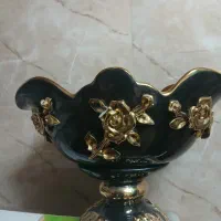 میوه خوری شکلات خوری و گلدان شکیل
