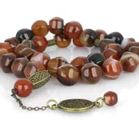 تسبیح های عقیق یمنی و سلیمانی اصل خوش تراش ممتاز