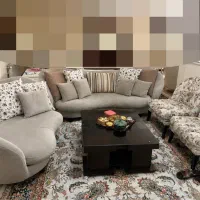 مبلمان و میز پذیرایی