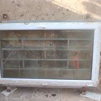 پنجره PVCدوجداره سالم و نو