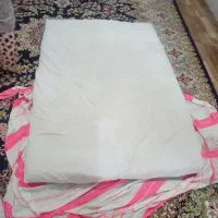 لحاف دو نفره با تشک یک نفره نو