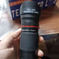 لنز تلهفوتو موبایل 40X بههمراه سهپایه و گیره|دوربین عکاسی و فیلمبرداری|تهران, نیلوفر|دیوار