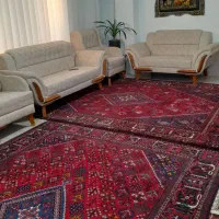 ۲تخته فرش جوشقان ۹ متری ۱تخته ۶متری کاشان ر