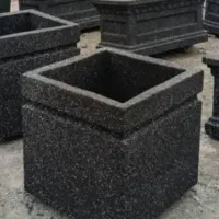 تندیس سبز گلدان آبنما کبابپز گلدان مدرن