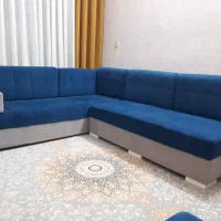 مبل راحتی ۸ نفره L تمیز و سالم قیمت مناسب