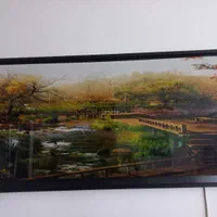 تابلو طرح منظره زیبا
