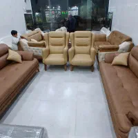 مبل چرم راحتی|مبلمان خانگی و میز عسلی|سبزوار, جوادیه شرقی|دیوار