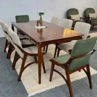 مدل حصیری میز و صندلی نهارخوری