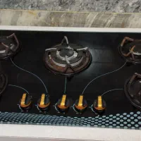 اجاق گاز صفحه ای و کابینت زیرش