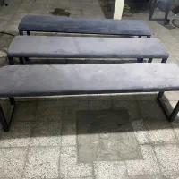 وسایل کافه ۳ عدد میز ۳عدد نیمکت