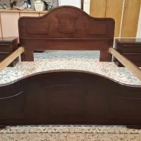 سرویس تخت خواب کامل، درب چوبی،تابلو ترمه|تخت و سرویس خواب|اصفهان, ملکشهر|دیوار