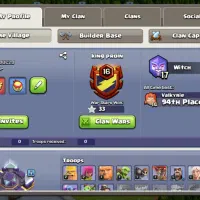 اکانت کلش لول53 توی بهترین کلن