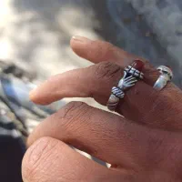 انگشتر دست ودلبرنقره