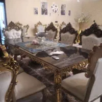 میز نهار خوری سلطنتی شش نفره