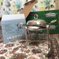 سوفله خوری و سوپ خوری پایه دار ظرف پیرکس وارمر دار|ظروف سرو و پذیرایی|اصفهان, خواجو|دیوار