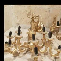 فروش و خریدار  دیوار کوب لوستر  فلزی خراب