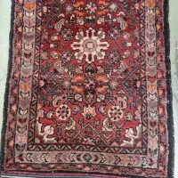 ۵تخته فرش قدیمی نقشه ماهی دست باف