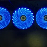 کیت فن RGB سه عددی همراه کنترلر