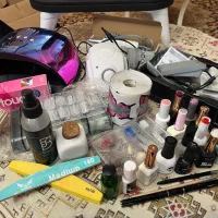 وسایل ناخن‌کاری حرفه‌ای، نو و تمیز (صفر تا صد)