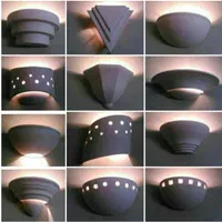 چراغ دیواری گچی