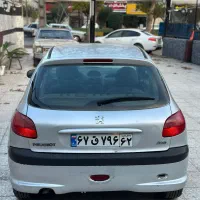 ۲۰۶ نقره ای بی رنگ|خودرو سواری و وانت|قائمشهر, |دیوار