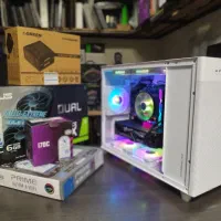 کیس نسل۱۲ ddr5 Asus h610+ RTX2060 full RGB گارانتی|رایانه رومیزی|تهران, شیخ هادی|دیوار