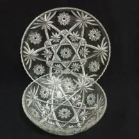 دیس کریستال دستساز قدیمی