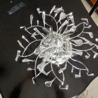 ۲ عدد لوستر سقفی