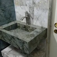 روشویی سرامیکی|لوازم سرویس بهداشتی|باسمنج, |دیوار