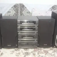 ظبط طبقه ای پاناسونیک اصل ژاپن با دوتا باند ویکتور|سیستم صوتی خانگی|مشهد, شهید قربانی|دیوار