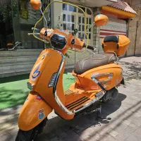 RS 150 new همتاز وسپا نارنجی