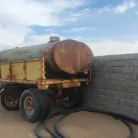 تریلی تراکتور ۸ چرخ به همراه تانک|قطعات یدکی و لوازم جانبی|خور (اصفهان), |دیوار