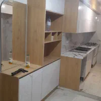 کابینت سفید قهوه ای|مصالح و تجهیزات ساختمان|دماوند, مسکن مهر گیلاوند|دیوار