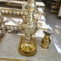 سماور ذغالی برنزی برنز سعید|کلکسیون اشیاء عتیقه|کرمانشاه, |دیوار