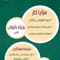 استخدام نیرو کاردرمنزل