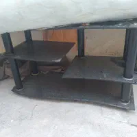 میز تلویزیون شیشه ای