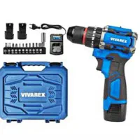 دریل شارژی چکشی براشلس ویوارکس مدل vr1610-v21bl