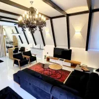 سوئیسی لوکس استخردار گل مریم دهکده ساحلی بندرانزلی|اجارهٔ کوتاه‌مدت ویلا و باغ|رشت, بلوار گیلان|دیوار