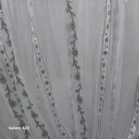 پرده حریر با یالان