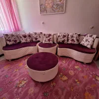 مبل تی وی رووم و دورهمی هفت نفره|مبلمان خانگی و میز عسلی|سیرجان, |دیوار