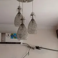 سلام ادب یک جفت ۳تایی دوتا تکی لوستر کاملا تمیز
