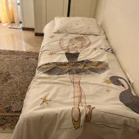 تخت دو طبقه نوجوان کم جا چوب با خوشخواب