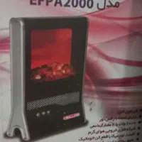 بخاری برقی فن دار طرح شومینه آک داخل کارتن|بخاری، هیتر، شومینه|زابل, |دیوار
