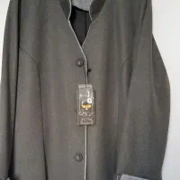 مانتو پاییزه یشمی کمرنگ  سایز ۱ .دور سینه ۱۰۵|لباس|زنجان, |دیوار