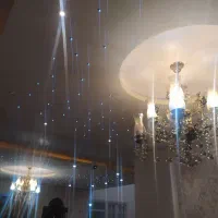 یه جفت لوستر برنجی ۴شاخه