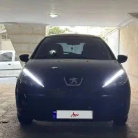 پژو207 پاناروما اتومات tu5p مشکی 1404