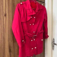 کت قرمز سالم سایز ۳۶تا ۴۰