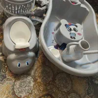 ست حمام تشت لگو اسب بادی کالسکه بچه فیل