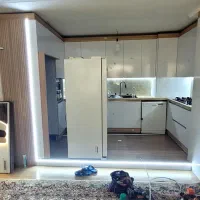 نورپردازی با لاینر آشپزخانه زیرکابینتی و کافه بار|خدمات پیشه و مهارت|همدان, |دیوار