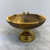 سرویس پنج تیکه چوبی گنجشک|ظروف سرو و پذیرایی|قم, عربستان|دیوار